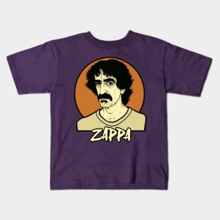 Frank Zappa Retro Fan Artwork Kids T-Shirt